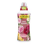 Algoflash Engrais Liquide Rosiers, Utilisable en Agriculture Biologique - 1 L, Marron