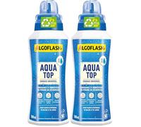 Algoflash Engrais Liquide, Spécial Sécheresse "AQUATOP", Utilisable en Agriculture Biologique - 500 mL (Lot de 2)