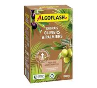 Algoflash Engrais Oliviers et Palmiers, Utilisable en Agriculture Biologique - 800 g