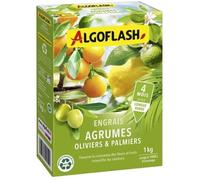 ALGOFLASH NATURASOL Engrais Agrumes, Olivers et Palmiers - 1 kg