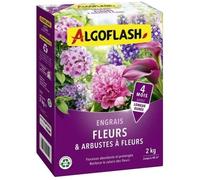 Algoflash – Engrais fleurs et arbustes à fleurs Naturasol Longue durée 2 kg