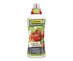 ALGOFLASH NATURASOL Engrais Liquide Tomates, Légumes du Potager, 1 L