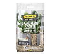 ALGOFLASH NATURASOL Granulés de Plantation Cactus et Plantes Grasses, 5 L | Granulés 100% naturels en pierre ponce volcanique à texture sableuse pour reproduire l'habitat naturel des cactées.