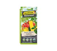 Algoflash – Pièges à insectes Naturasol – jaunes collants – 7 stickers