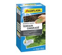 Algoflash Semence Gazon Terrain Ombragé - 800 g, Verte