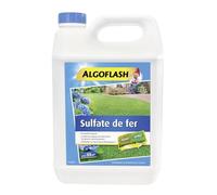 ALGOFLASH Sulfate de Fer Liquide, Jusqu'à 55m², Dosette incluse, 5 L, MOLI5, bleu