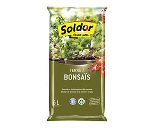 Algoflash Terre à Bonsaïs, UAB, Prêt à l'Emploi, Fabriqué en France, 6 L, TBONZ6