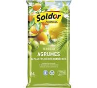 ALGOFLASH - Terreau Agrumes et Plantes Méditerranéennes 6 L