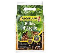 Algoflash Terreau Billes d?Argile Drainage et Aération 6L (Lot de 2 Soit 12L
