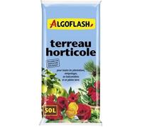 ALGOFLASH - Terreau Horticole 50 L