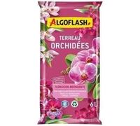 Algoflash Terreau Orchidées, Utilisable en Agriculture Biologique - 6L