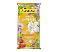 Algoflash Terreau Universel, Utilisable en Agriculture Biologique - 6L, Beige