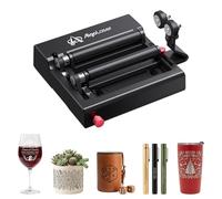 AlgoLaser Pixi Rouleau rotatif pour graveur laser - Accessoires pour graveur laser Pixi - Axe en Y réglable à 360° - Fixation pour gravure d'objets cylindriques, gobelets et bouteilles