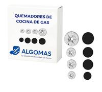 ALGOMAS Brûleurs de cuisine à gaz universels | Alliage résistant et flamme stable | Amélioration des performances | Remplacement pour usage quotidien | Compatible avec Bosch Balay Teka Siemens