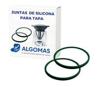 ALGOMAS Lot de 2 joints en silicone pour couvercle Thermomix TM31 compatibles | Remplacement hermétique et anti-fuite | Silicone alimentaire sans BPA | Remplace le caoutchouc usé | Gardez votre robot