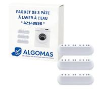 ALGOMAS© Lot de 3 batteurs pour machine à laver | 42148896 | Compatible avec Vestel, Teka, OK et plus | Taille 14 x 5 x 5 cm
