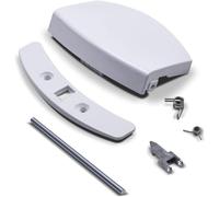 ALGOMAS® Poignée de porte de rechange pour machine à laver AEG Electrolux | 4055087003 | Compatible avec les modèles L5460FL, L60550, L6482, L64851, Lavamat 60840