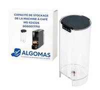 Algomas® Réservoir d'eau pour Nespresso Essenza Mini. Compatible avec les modèles : XN110110, XN110810, XN110B10, XN110N10