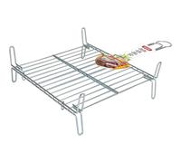 ALGON ALPGRILL - 35 x 35 cm Barbecue Grill Double