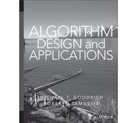 Algorithm Design and Applications by Roberto Brown University Tamassia Roberto Brown University Tamassia (Auteur)