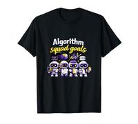 Algorithm Squad Vise Une équipe de Robots en Science des données T-Shirt