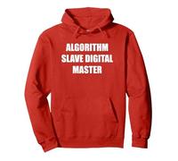 Algorithme Slave Digital Master Sweat à Capuche, Unisexe pour Adultes, Rouge, XXL