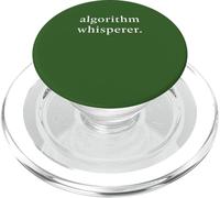 Algorithme Whisperer Influenceur Créateur de médias Sociaux Graphique PopSockets PopGrip pour MagSafe