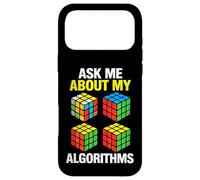 Algorithmes Speed Cube Ask Coque pour iPhone 17 Pro Max