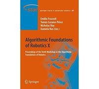 Algorithmic Foundations Of Robotics X
