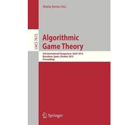 Algorithmic Game Theory