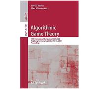 Algorithmic Game Theory