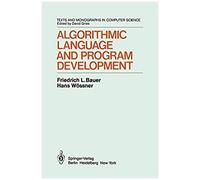 Algorithmic Language And Program Development