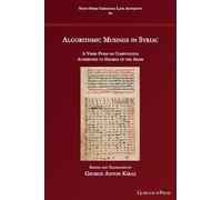 Algorithmic Musings in Syriac: A Verse Poem on Computation Attributed to George of the Arabs