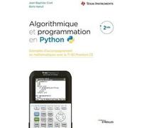 Algorithmique et programmation en Python Jean-Baptiste Civet (Auteur), Boris Hanuš (Auteur)