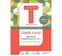 Algorithmique Et Programmation En Python Tle Spécialité - Cahier D'algo - Avec 1 Mémento Détachable