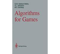 Algorithms For Games