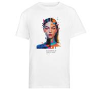 Algorya Objectif 2030 Boxy T-Shirt Blanc À Manches Courtes pour Hommes Male White Tee Men Short Sleeve T-Shirt