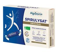 Algosource Spirulysat Original Extrait Liquide De Spiruline Ampoules 20x10ml