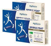 Algosource Spirulysat Original Extrait Liquide De Spiruline Ampoules 20x10ml Promo Pack