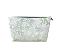 Algues Bleues de mer Verte, Trousse de Toilette Trousse de Maquillage Sac à cosmétiques Trousse de Toilette de Voyage Portable