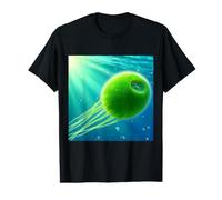 Algues Vertes Chlamydomonas T-Shirt Graphique avec Valeur