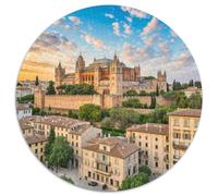 Alhambra, Espagne 1000 Pièces Jigsaw Puzzles bâtiment Puzzle Circulaire pour Enfants Encastrement Parfait Jeu D'Intelligence De l'art De La DécoRat ION Moderne 1000pcs (67.5x67.5cm)