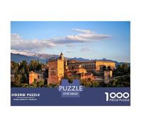 Alhambra Puzzle 1000 Pièces Educa Jouet en Bois Divertissement Créatif De l'art De La Décoration Jeu Éducatif Challenge Toy pour Adultes Et Enfants À Partir De 12 Ans 38x26cm/1000p