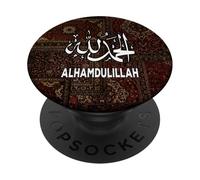 Alhamdulillah en Arabe, Islam, louange à Allah Musulman PopSockets PopGrip Adhésif