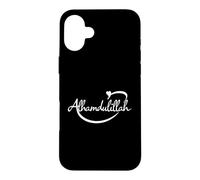 Alhamdulillah for Everything Muslimah Islam Musulman Men Woman Coque pour iPhone 16 Plus