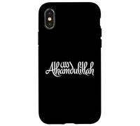Alhamdulillah for Everything Muslimah Islam Musulman Men Woman Coque pour iPhone X/XS