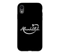 Alhamdulillah for Everything Muslimah Islam Musulman Men Woman Coque pour iPhone XR