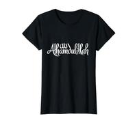 Alhamdulillah for Everything Muslimah Islam Musulman Men Woman T-Shirt Graphique avec Valeur