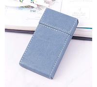 ALHJ Etui A Cigarette Cuir,Style Simple,Portable Extra Slim Boîtes à Cigarettes,Imperméable Étanche à La Poussière Porte Cigarettes,F