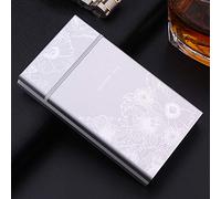ALHJ Etui A Cigarette Extra Slim,Style élégant Poids Léger Imperméable Boîtes à Cigarettes-Can Détient 20 Cigarettes,C